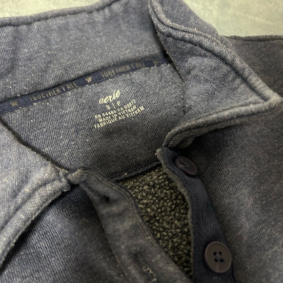 Aerie Fleece Cropped Polo Shirt - Picture 6 of 8